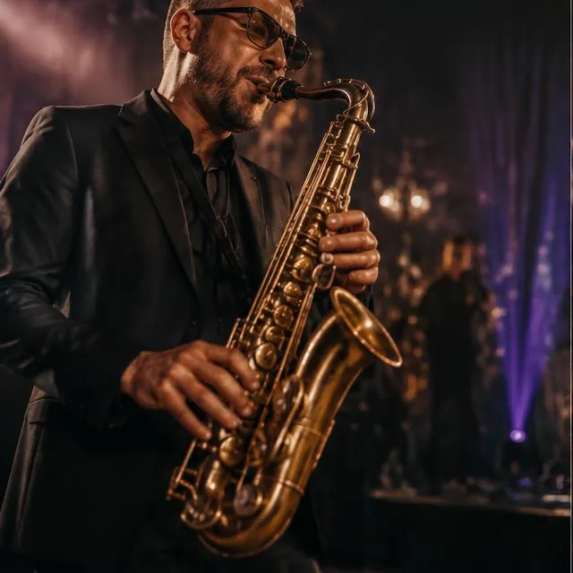 Instrumentalists entertainment at a live event