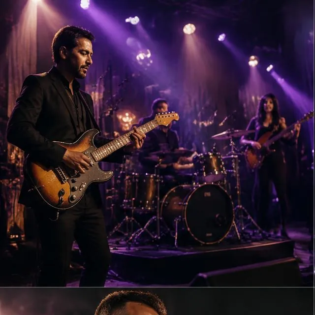 Live Bands entertainment at a live event